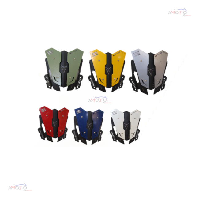 Metal Visor For Mt-15-YELLOW