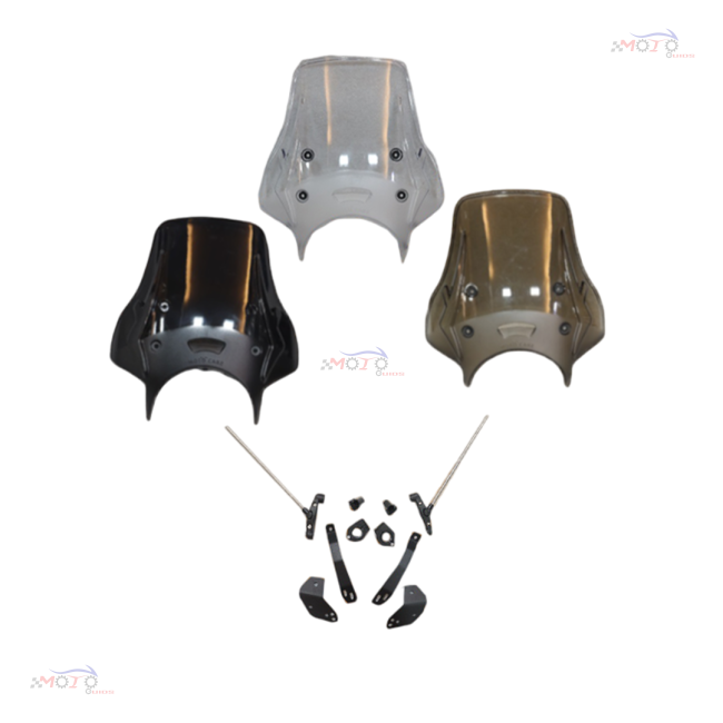 Polycarbonate Visor For Cb 350 Rs-SMOKE