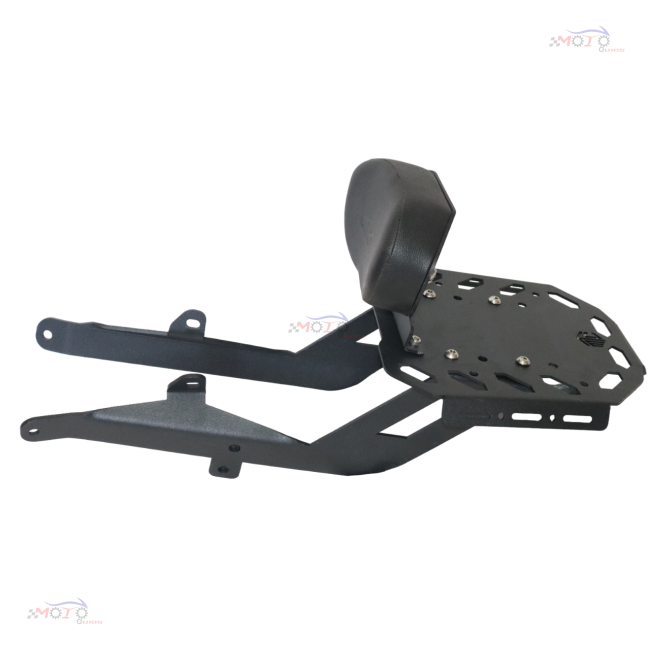 Cnc Carrier Plate With Backrest For H'ness Cb 350