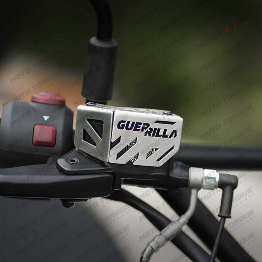 FRONT MASTER CYLINDER GUARD (SS) FOR GUERILLA 450