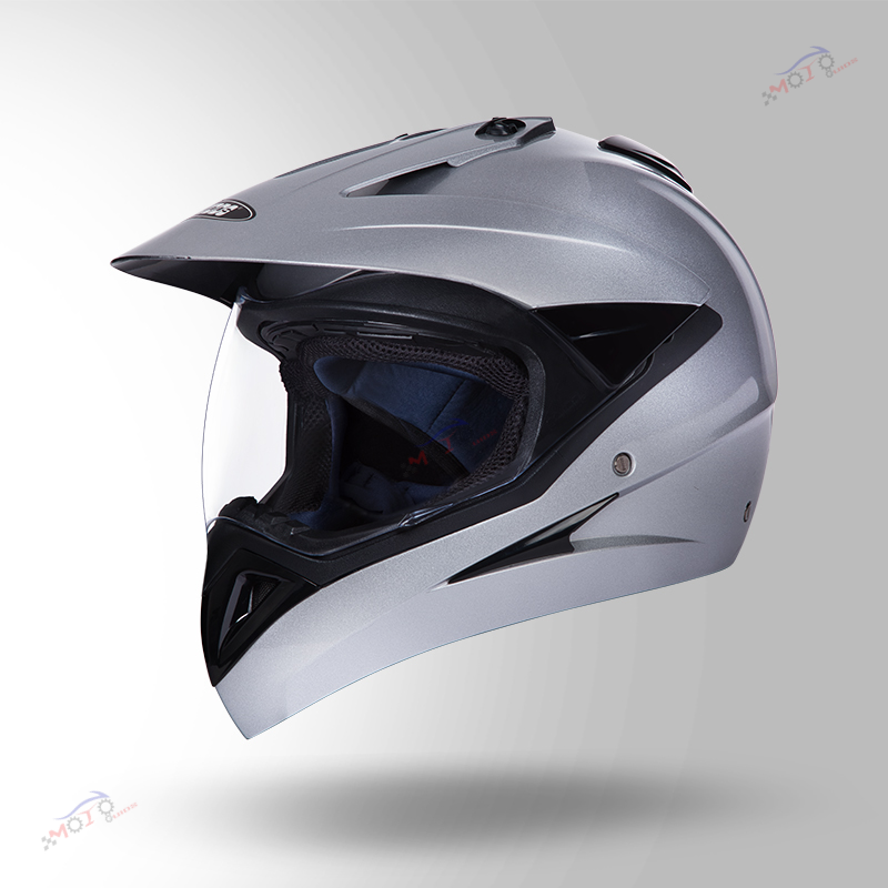 MOTOCROSS WITH VISOR PLAIN