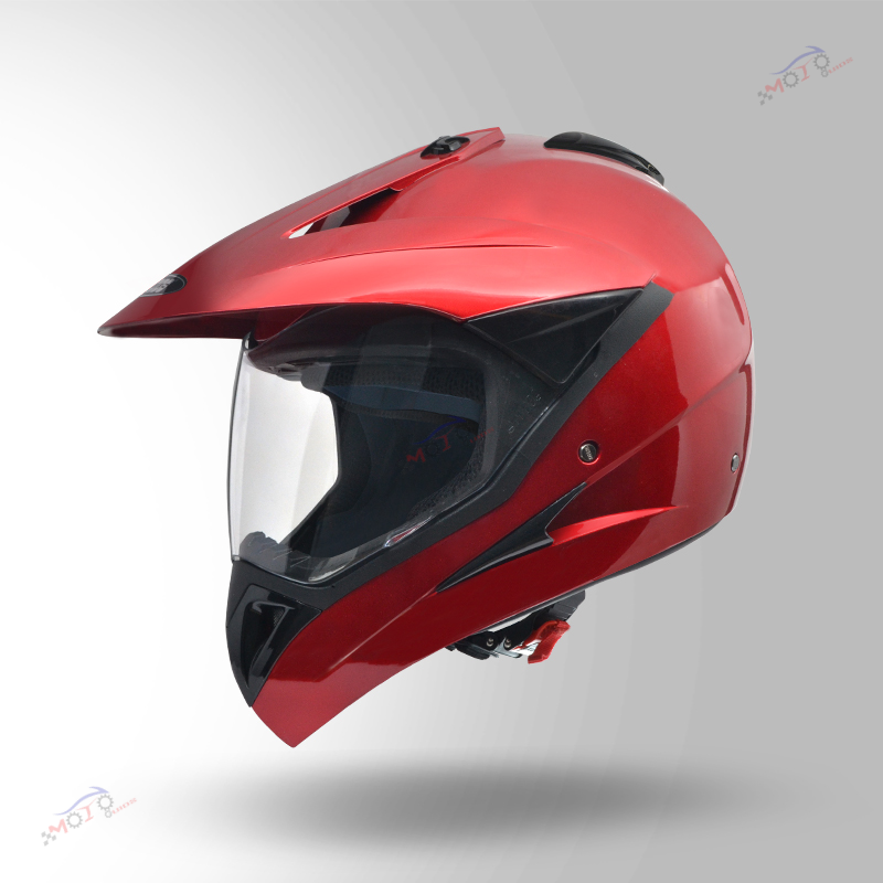 MOTOCROSS WITH VISOR PLAIN