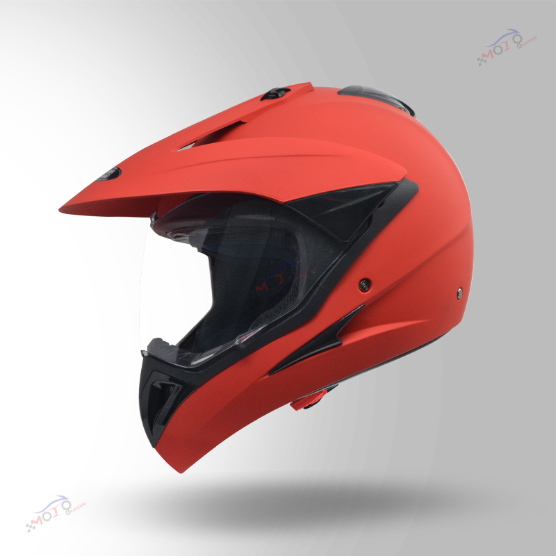 MOTOCROSS WITH VISOR PLAIN