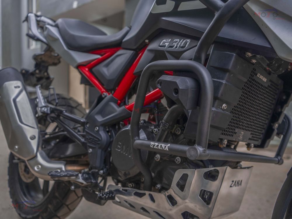 Zana- BMW G310 R - LOWER ENGINE GUARD MS WITH PUCK BLACK