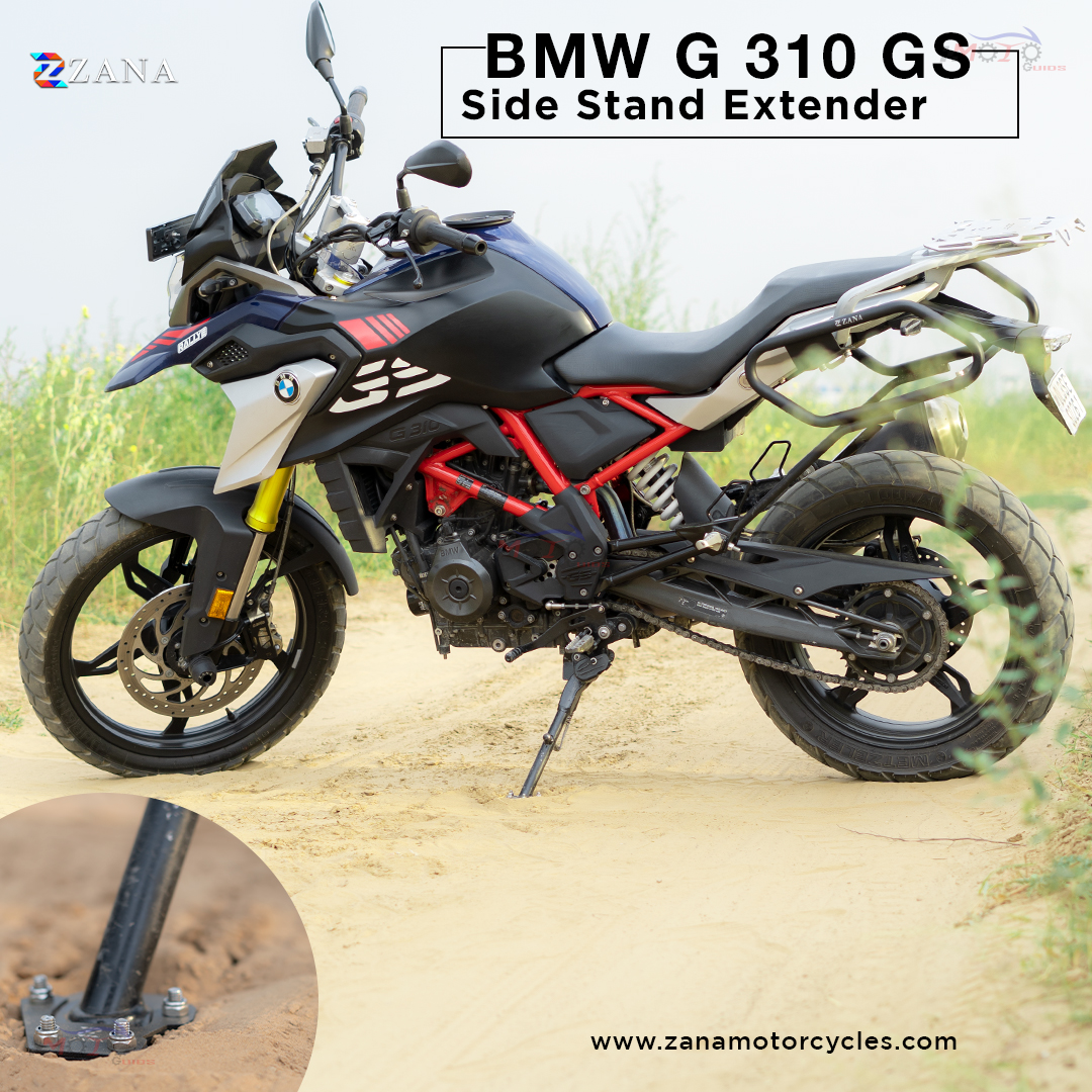 Zana- SIDE STAND EXTENDER FOR BMW G 310 GS ( ALUMINUM )