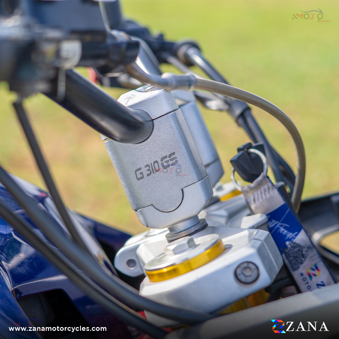 Zana- BMW G 310 GS NEW VERTICAL HANDLE RISER ALUMINUM SILVER