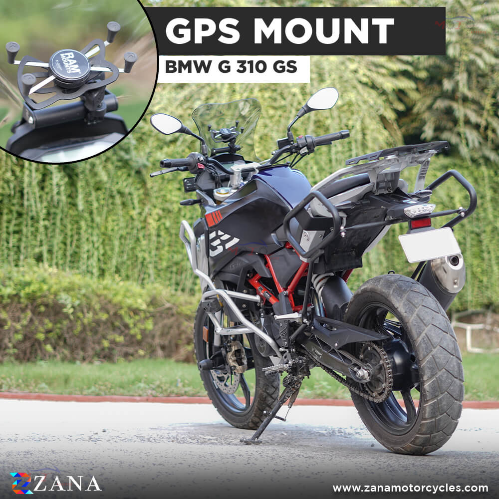 Zana- GPS Mount Aluminum & SS For BMW 310 GS