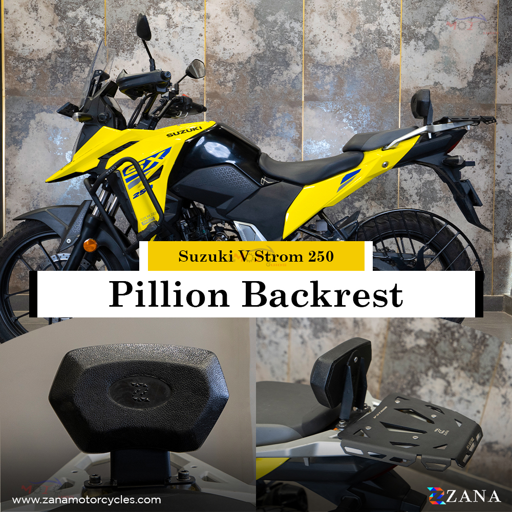 Zana- PILLION BACKREST FOR SUZUKI V-STROM 250