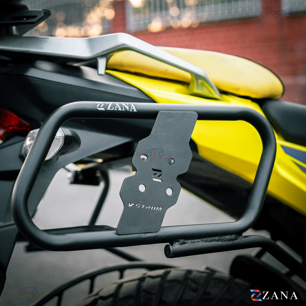 Zana- SADDLE STAY MS WITH JERRY CAN MOUNT BLACK FOR V-STROM 250