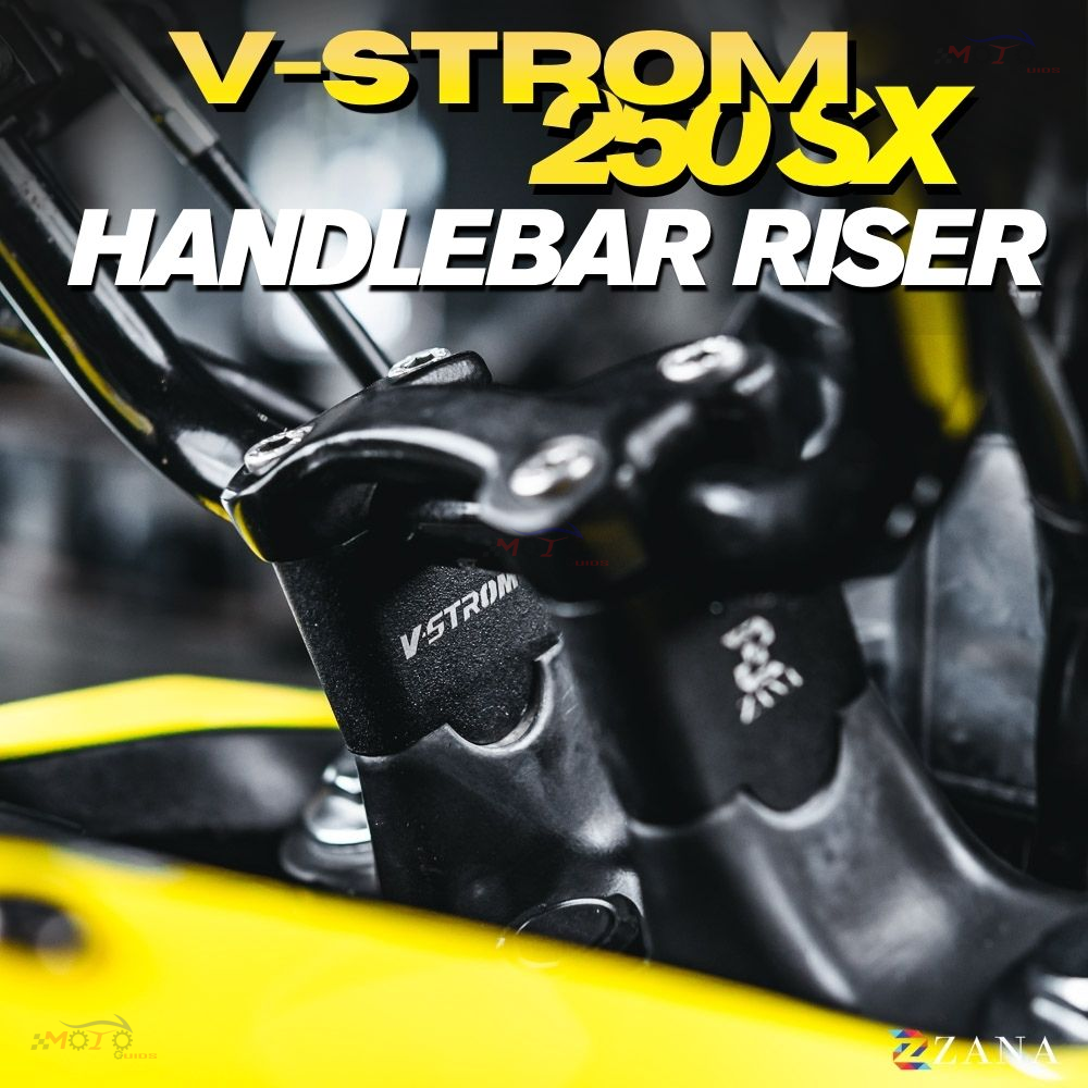 Zana- Vertical Handle Riser Aluminum Suzuki V-Strom 250