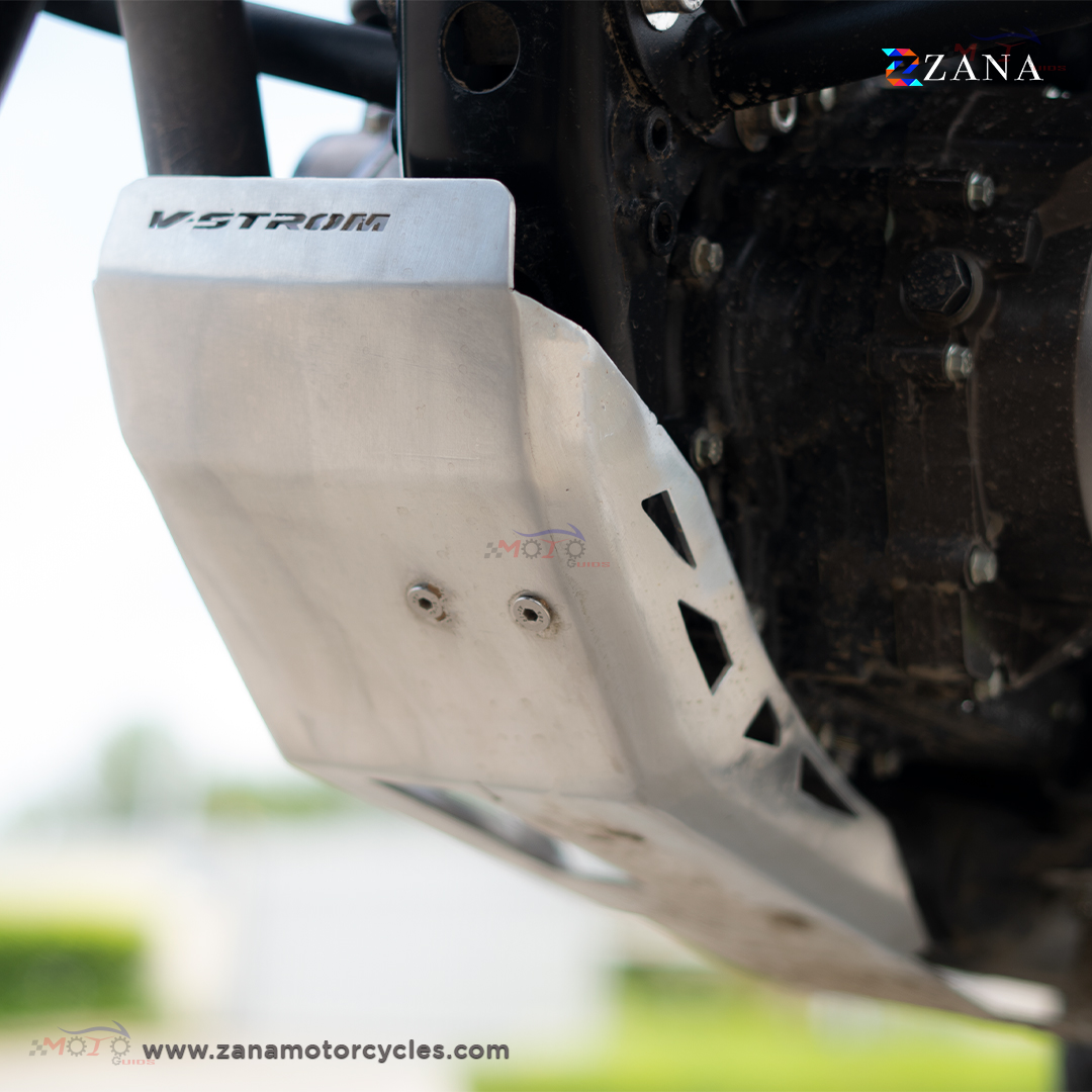 Zana- BASH PLATE MS SILVER FOR V-STROM 250