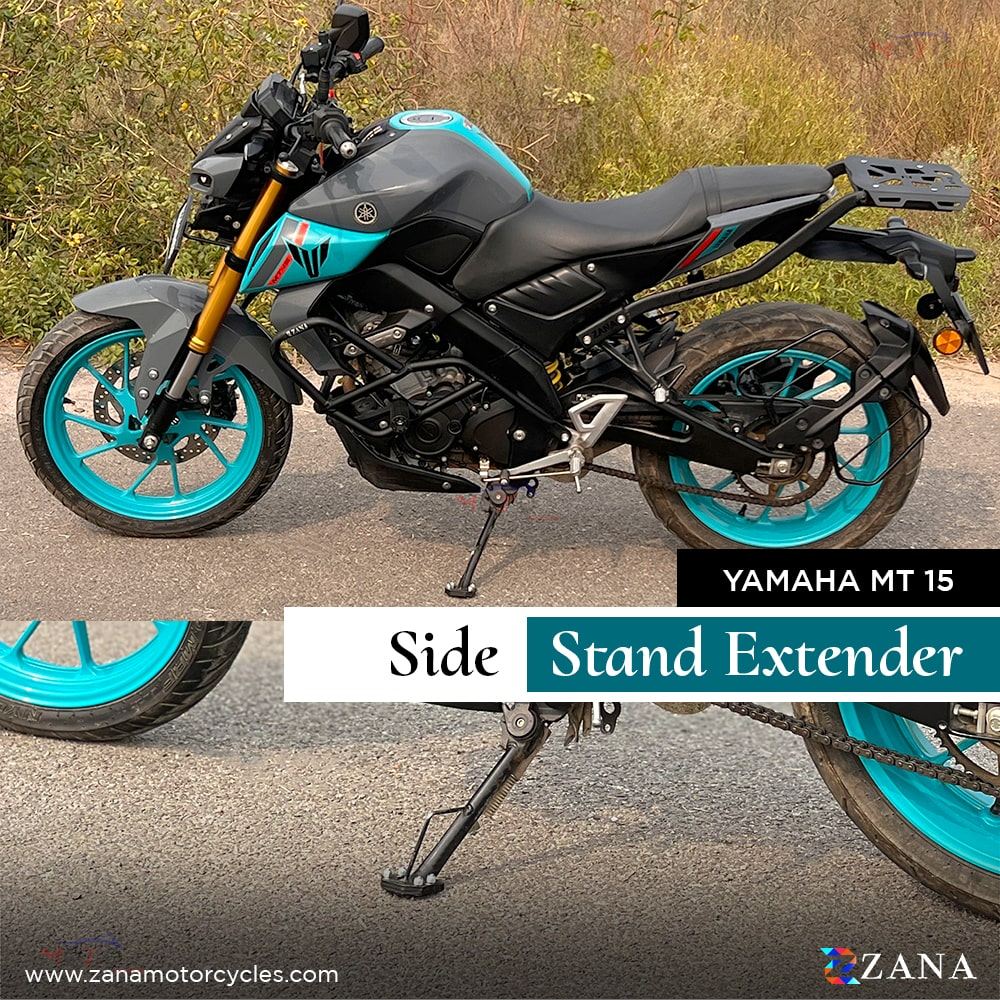 Zana- SIDE STAND EXTENDER FOR YAMAHA MT 15