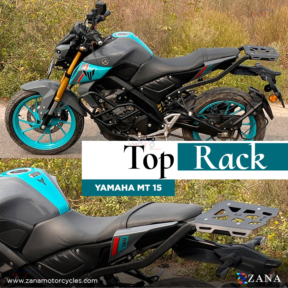 Zana- TOP RACK WITH PLATE FOR YAMAHA MT 15