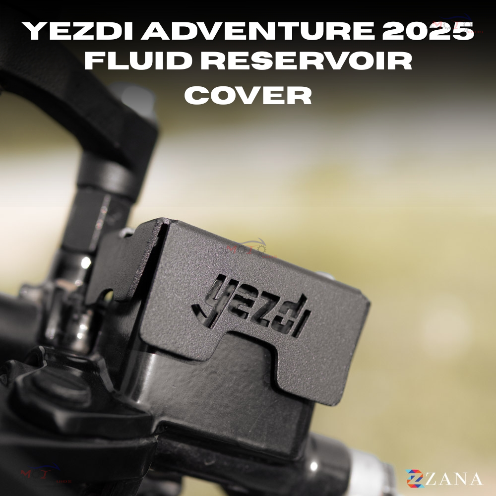 Zana- Front Fluid Reservoir Cover For Yezdi Adventure 2025