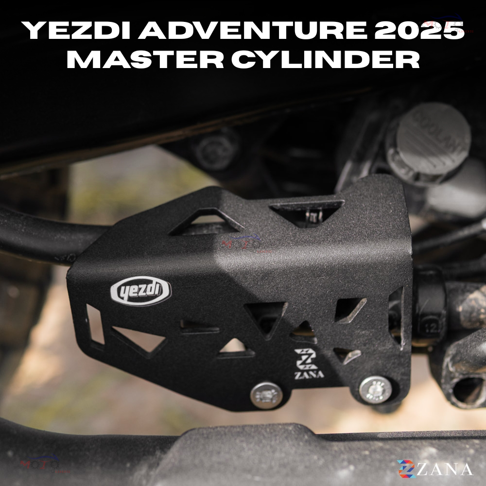 Zana- Master Cylinder Cover For Yezdi Adventure 2025 (Aluminium Black)