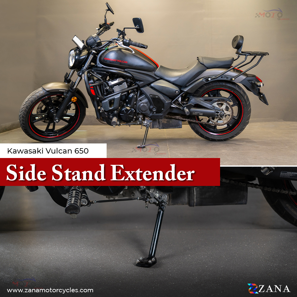 Zana- RADIATOR GUARD HONEYCOMB BLACK FOR KAWASAKI VULCAN 650