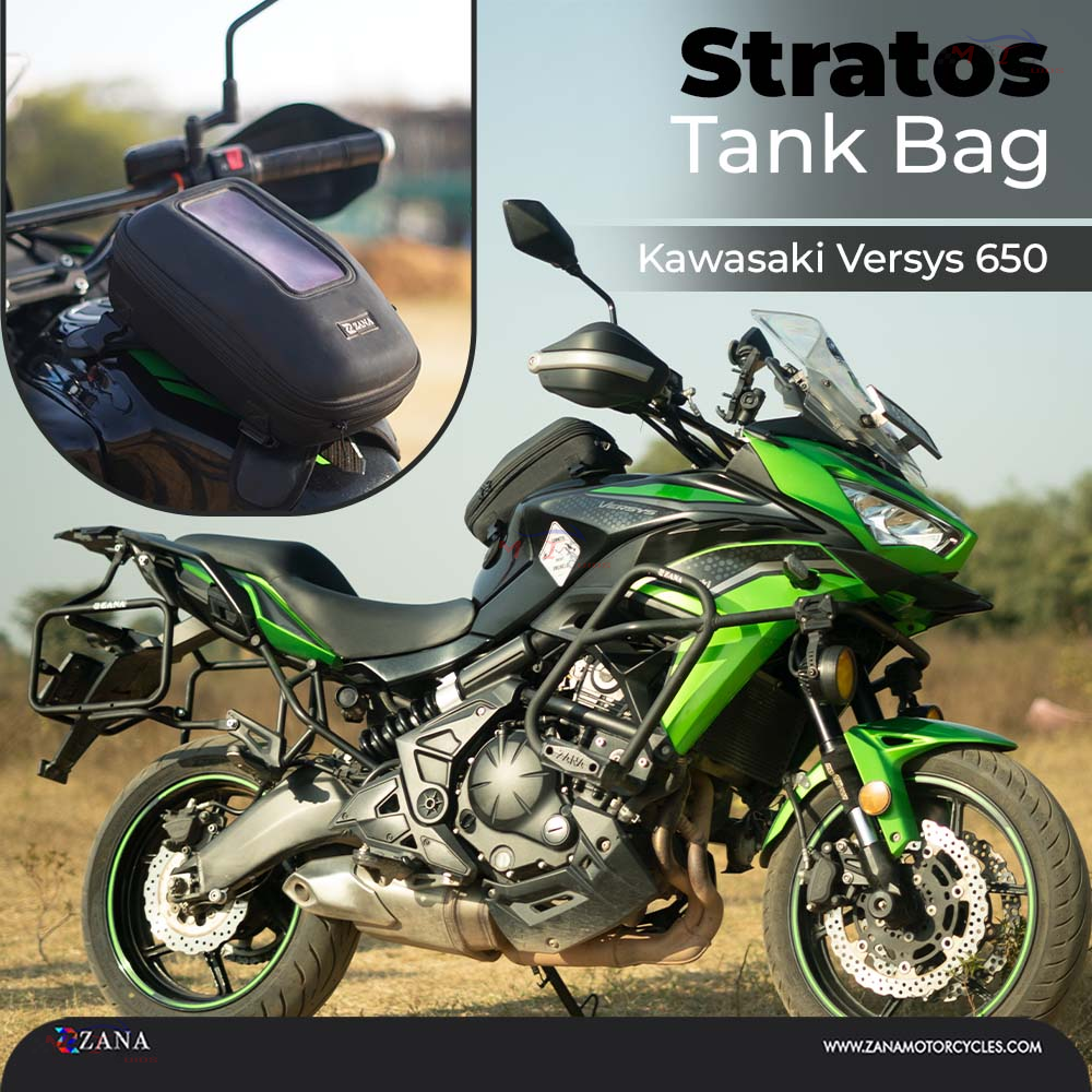 Zana- Tripper Tank Bag (8.0 litre) For KAWASAKI VERSYS 650