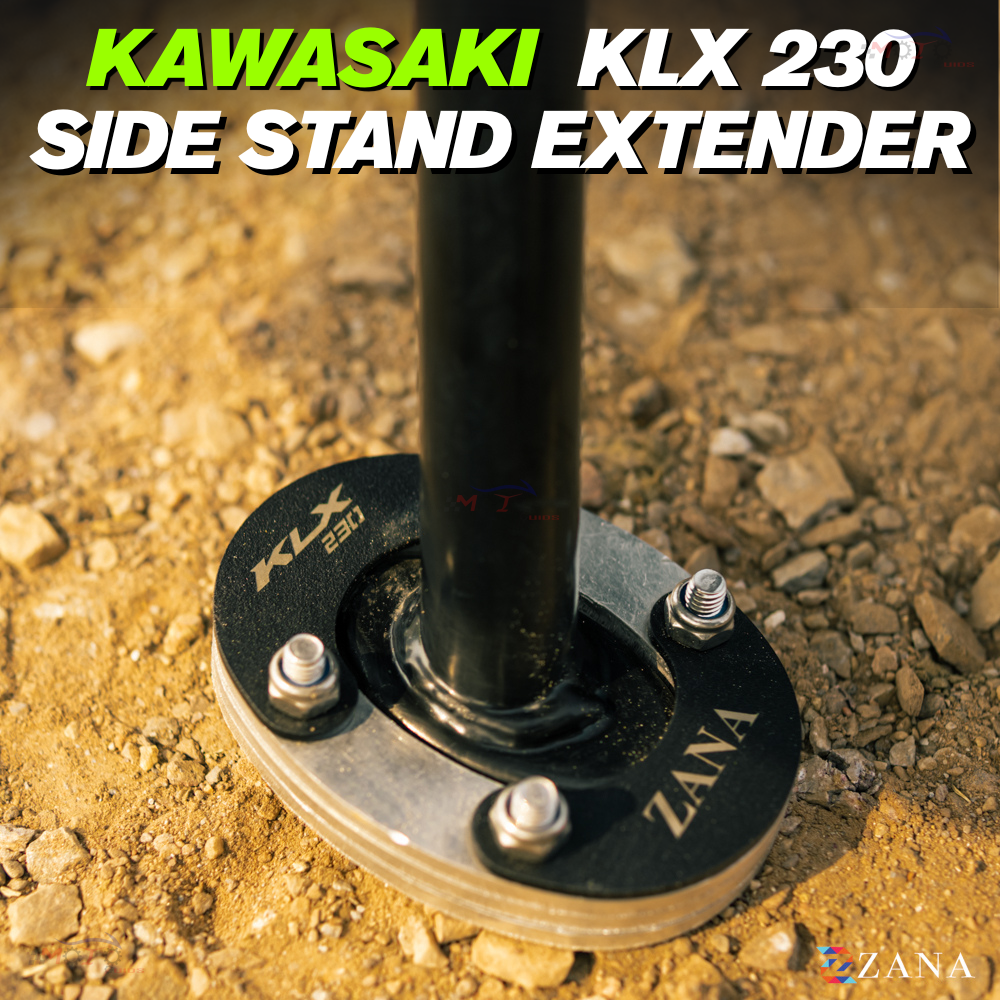 Zana- Side Stand Extender For Kawasaki KLX 230(Coming Soon Pre-Booking Open Now )