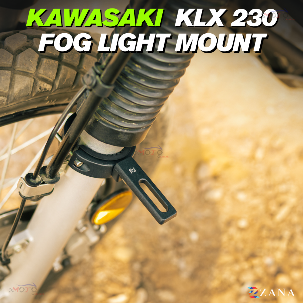 Zana- Fog Light Mount For Kawasaki KLX 230