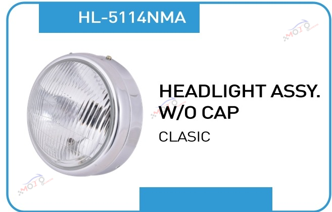 HEADLIGHT ASSY W/O CAP