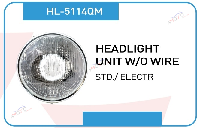 HEADLIGHT UNIT W/O WIRE